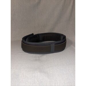 Estwing Padded Leather Work Tool Belt 94757 3.5" Gray Brown Good
